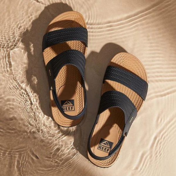 2026 Reef Womens Water Vista Sandals CI8573 - Black / Tan